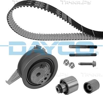 Ремень ГРМ с роликами (комплект) Dayco для Volkswagen Tiguan II 2016-2026. Артикул KTB884