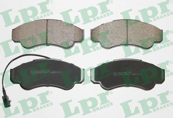 Тормозные колодки LPR. Артикул 05P967