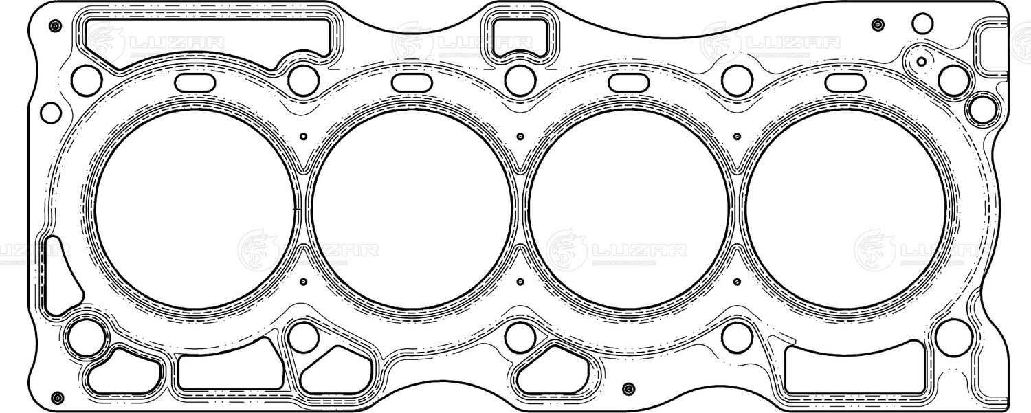 Прокладка ГБЦ Luzar. Артикул LES 11401
