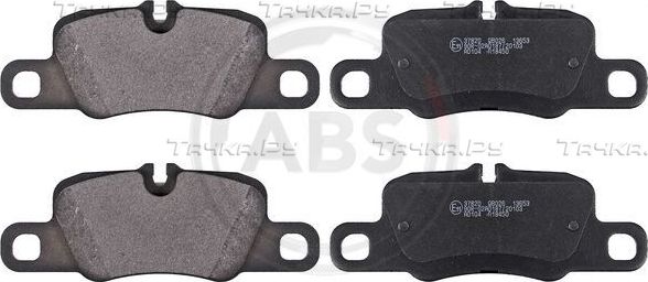 Тормозные колодки ABS (Керамика) задние для Porsche Cayenne I (955) 2006-2010. Артикул 37820