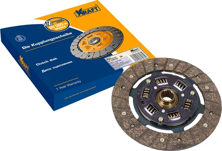 Диск сцепления ВАЗ 2101 (Kraft) Kraft. Артикул KT098556