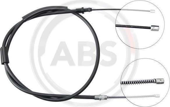 Трос ручника (тросик ручного тормоза) ABS. Артикул K10297