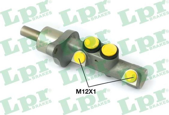 Тормозной цилиндр главный LPR (алюминий). Артикул 1325