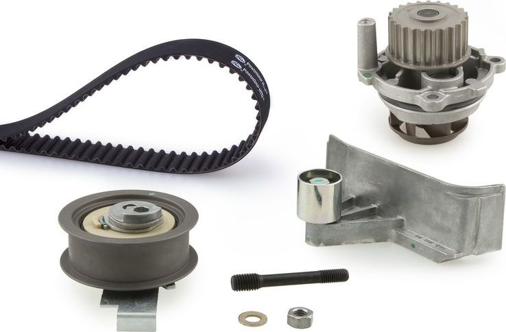 Помпа (водяной насос) с комплектом ремня ГРМ Gates PowerGrip®. Артикул KP85491XS-2