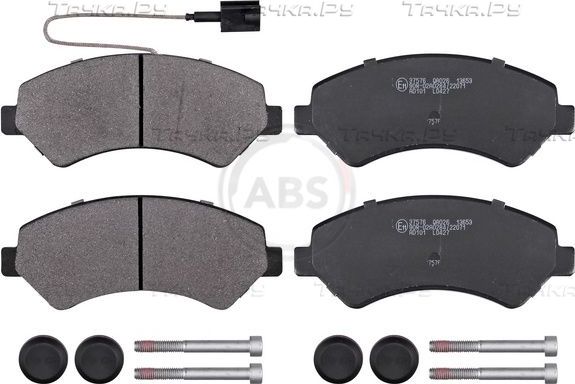 Тормозные колодки ABS передние для Peugeot Boxer III 2006-2026. Артикул 37576