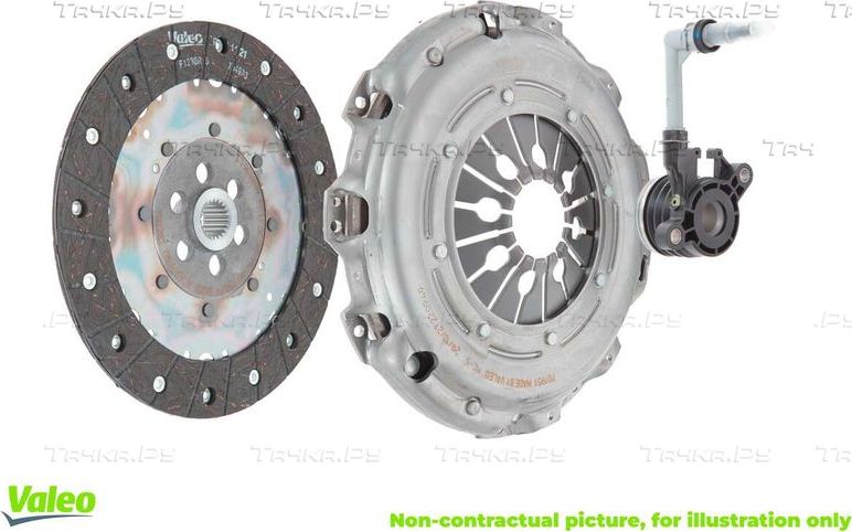 Сцепление (комплект) Valeo (полимерный материал) для Alfa Romeo 156 I 2003-2006. Артикул 834034