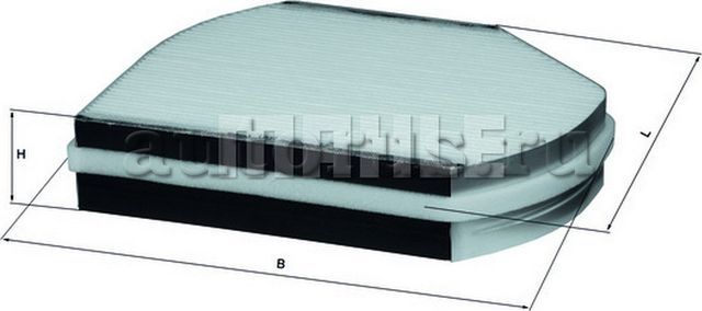 Салонный фильтр Mahle для Chrysler Crossfire 2003-2008. Артикул LA 37