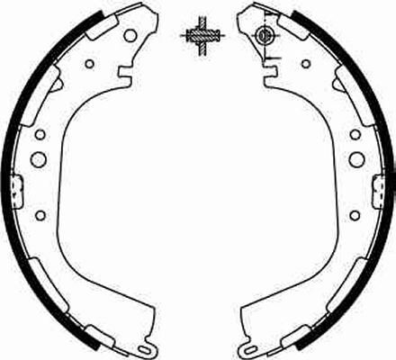 Тормозные колодки TRW. Артикул GS8590