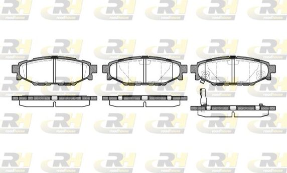 Тормозные колодки RoadHouse. Артикул 21136.01