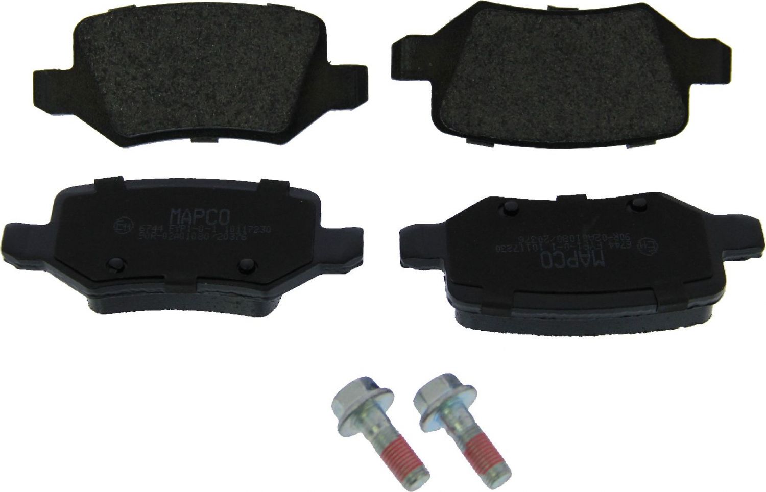 Тормозные колодки MAPCO. Артикул 6744
