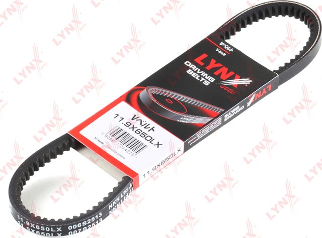 Приводной ремень клиновой LYNXauto для SEAT Toledo I 1991-1993. Артикул 11.9X650LX