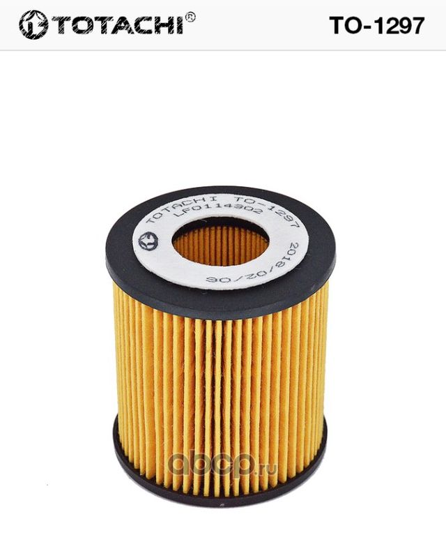 TOTACHI TO-1297 OEM LF0114302 MANN HU711x Totachi. Артикул TO1297