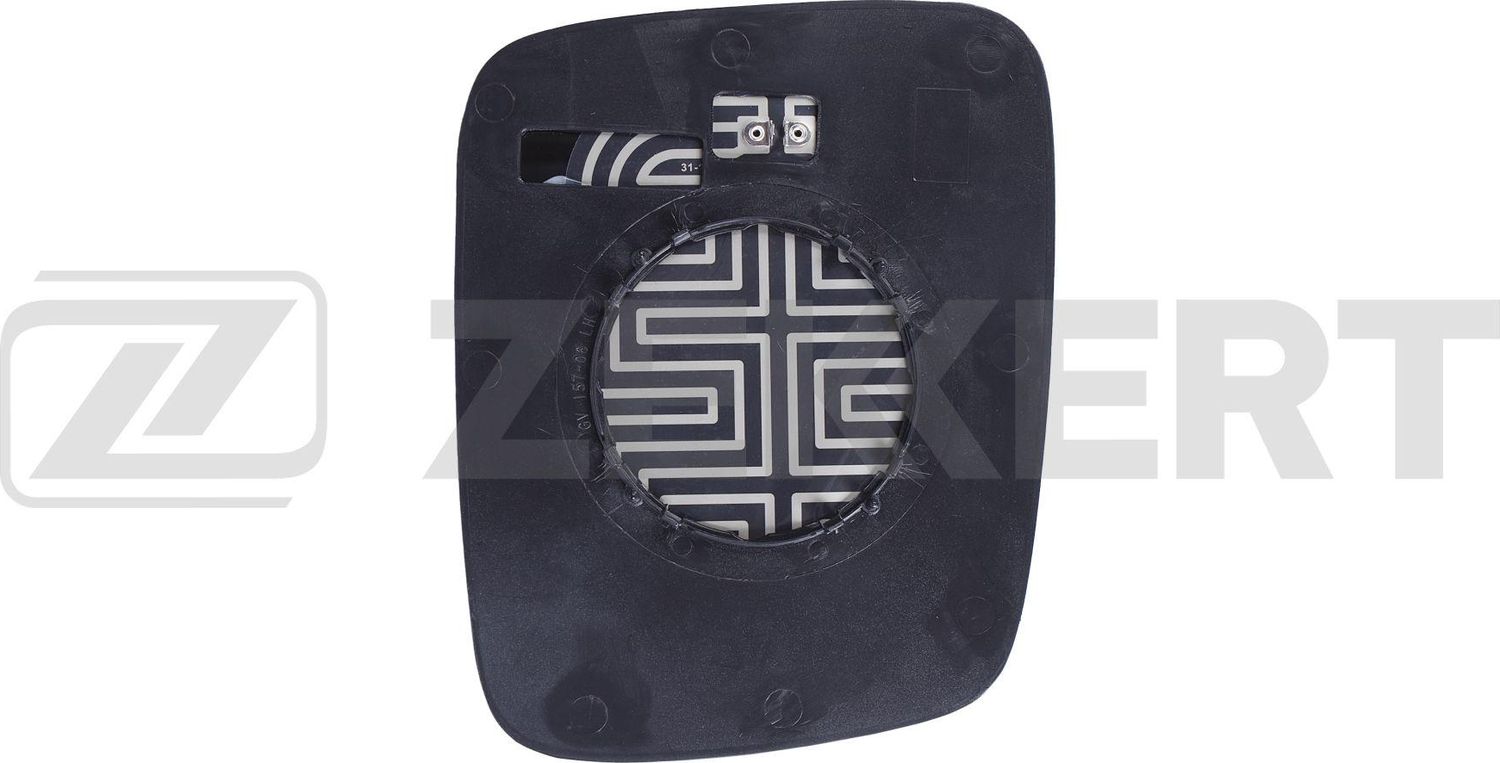 Зеркальное стекло бокового зеркала Zekkert. Артикул SP-1013