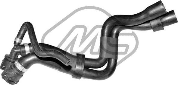 Патрубок радиатора (системы охлаждения) Metalcaucho. Артикул 98654