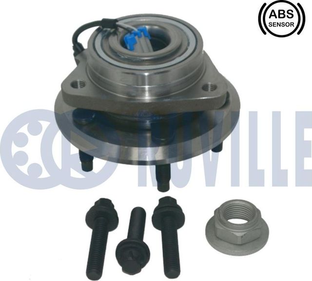 Ступица колеса с интегрированным подшипником Ruville. Артикул 221243