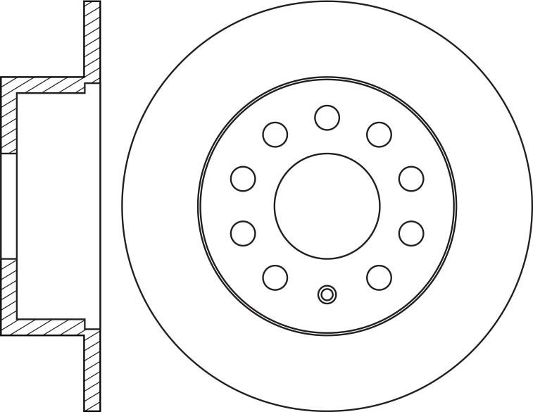 Тормозной диск NiBK. Артикул RN2121