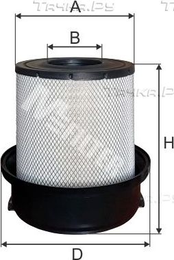 Воздушный фильтр MFilter. Артикул A 592