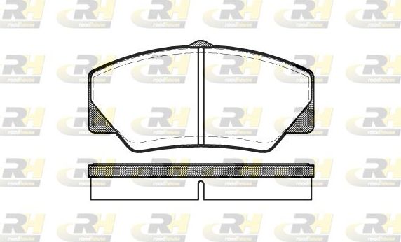 Тормозные колодки RoadHouse. Артикул 2206.00