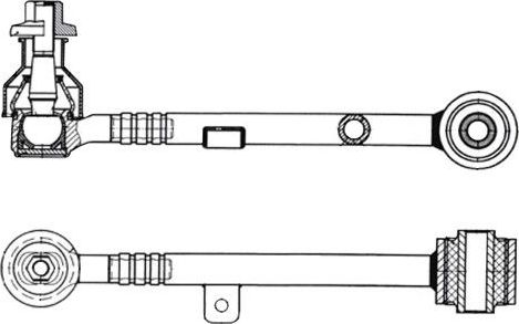 Поперечный рычаг задней подвески CTR (алюминий) левый для Lexus IS II 2007-2013. Артикул CQ0563L
