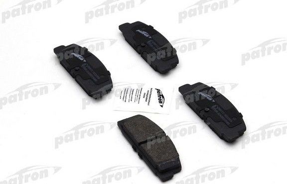 Тормозные колодки Patron задние для Mazda 323 VI (BJ) 1998-2001. Артикул PBP372