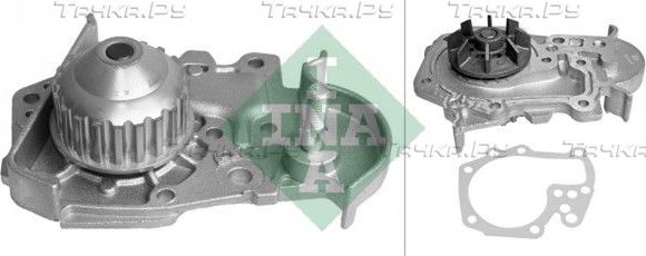Помпа (водяной насос) Ina для Dacia Logan II 2007-2009. Артикул 538 0021 10