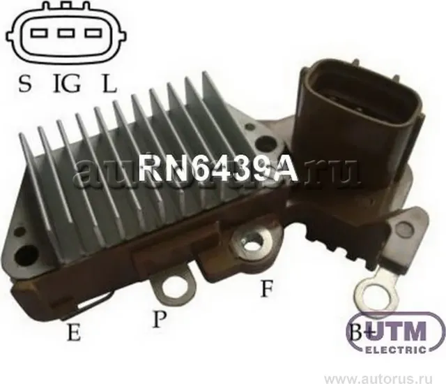 Регулятор напряжения TOYOTA -02 (UTM). Артикул RN6439A