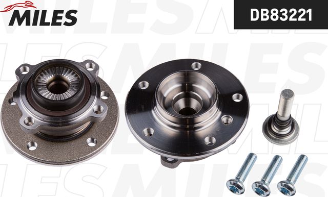 Ступица колеса с интегрированным подшипником Miles передняя передняя для BMW X1 I (E84) 2009-2015. Артикул DB83221