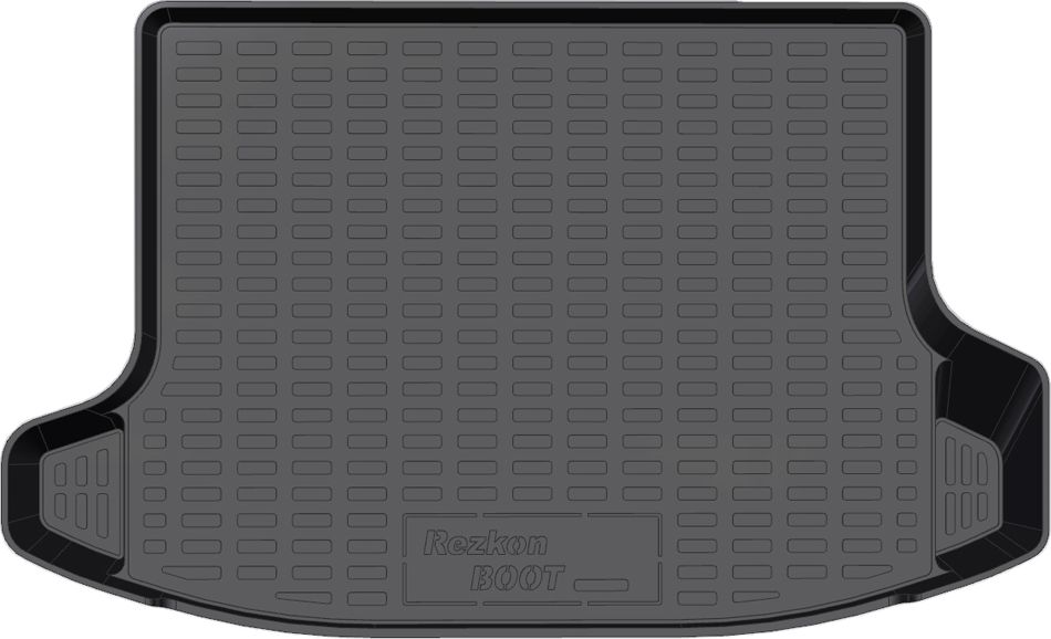 Коврик пластиковый Rezkon с карманами для багажника Hyundai Creta I 2016-2021. Артикул 5020065100
