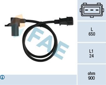 Датчик положения коленвала FAE. Артикул 79037