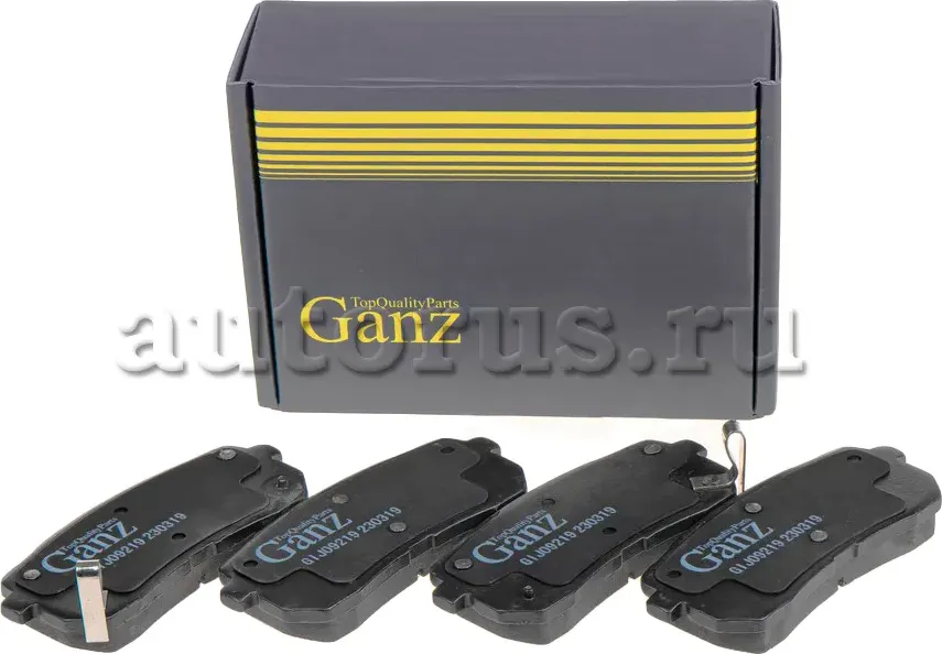 Колодки торм.зад. (Ganz). Артикул GIJ09219