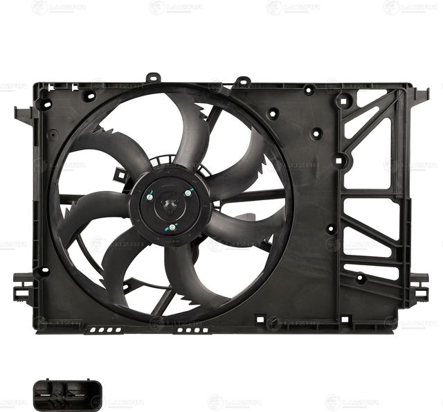 Вентилятор радиатора двигателя Luzar для Toyota RAV4 V (XA50) 2018-2026. Артикул LFK 1941