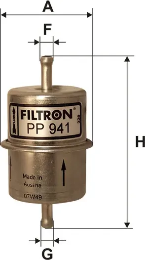 ФИЛЬТР (Filtron). Артикул PP941