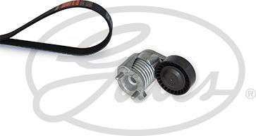 Приводной ремень поликлиновой с роликами (комплект) Gates Micro-V®. Артикул K015PK848