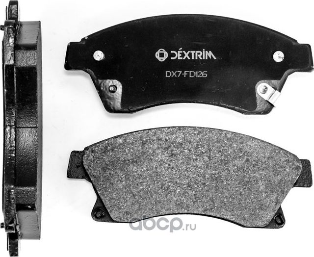 тормоз колод перед chevrolet cruze gdb1843 (Dextrim). Артикул DX7FD126