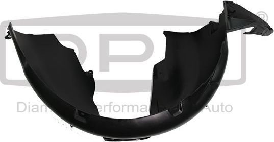 Подкрылок DPA передний левый для Skoda Octavia A7 2012-2019. Артикул 88091289002
