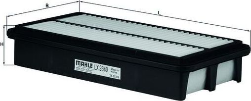 Воздушный фильтр Mahle. Артикул LX 2640