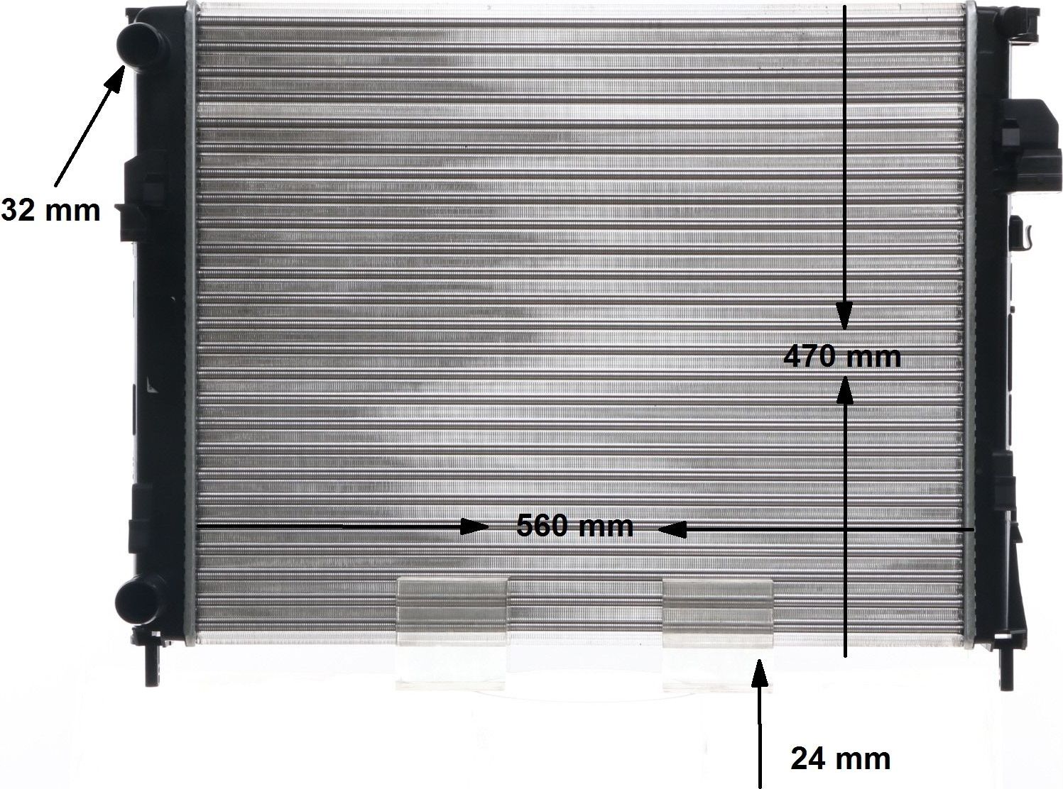 Радиатор охлаждения двигателя Mahle Behr. Артикул CR 1504 000S