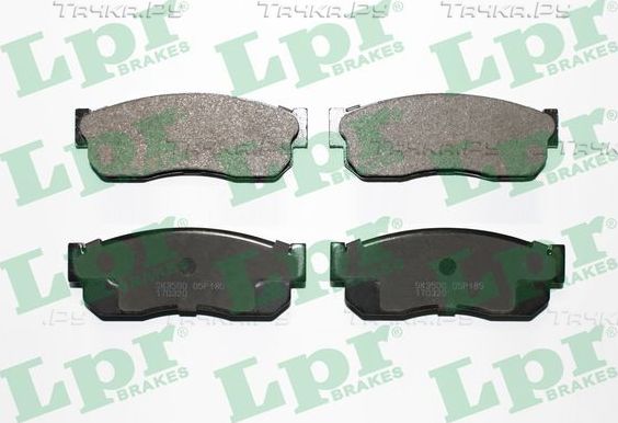 Тормозные колодки LPR. Артикул 05P185