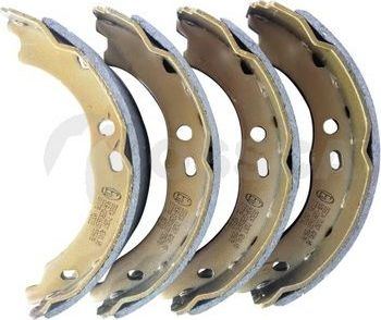 Тормозные колодки OSSCA. Артикул 71267