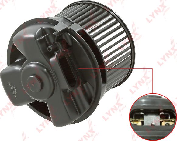 Вентилятор, мотор печки (отопителя) салона LYNXauto для Toyota Aygo I 2005-2011. Артикул RF-1886