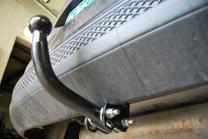 Фаркоп Лидер-Плюс для Ford Focus lll хэтчбек 2011-2019. Артикул F101-A