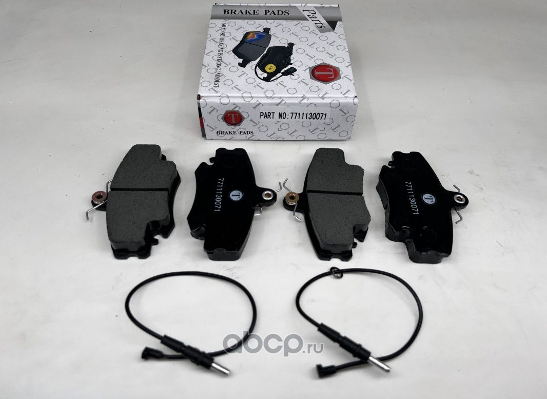 Колодки тормозные дисковые | перед | (Trassavto). Артикул TRSCB011