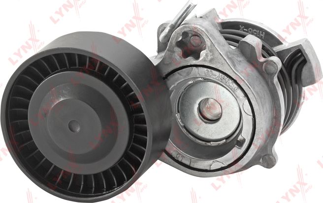 Натяжной ролик (натяжитель) приводного клинового зубчатого ремня LYNXauto. Артикул PT-3006