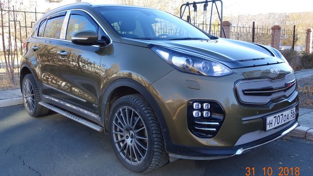 Дефлекторы Heko для окон Kia Sportage IV 2015-2026. Артикул 20169