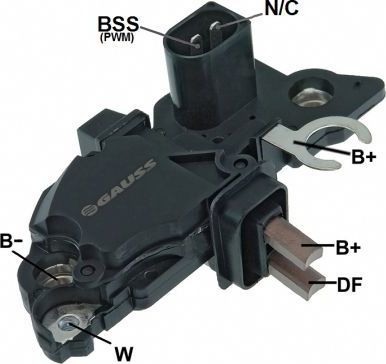 Реле-регулятор напряжения генератора Gauss для Mercedes-Benz M-Класс I (W163) 2001-2005. Артикул GA353