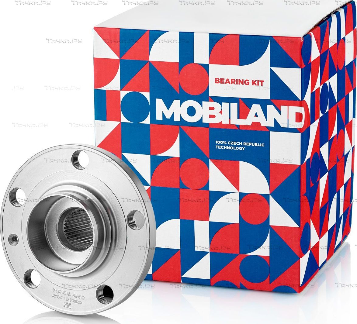 Ступица колеса Mobiland передняя для Skoda Fabia I 1999-2008. Артикул 220101160