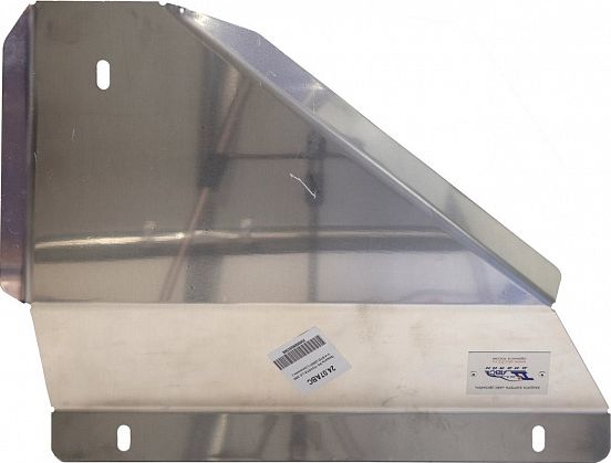 Защита алюминиевая АВС-Дизайн для РК Toyota Land Cruiser 200 2007-2021. Артикул 24.07ABC