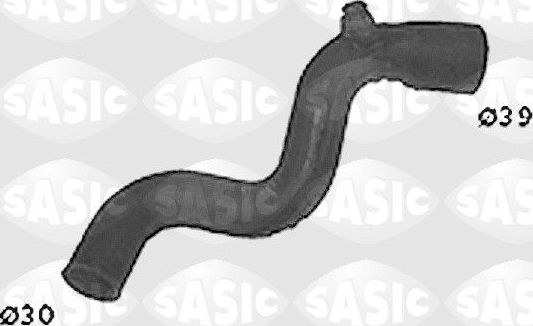 Патрубок радиатора (системы охлаждения) Sasic. Артикул SWH4248