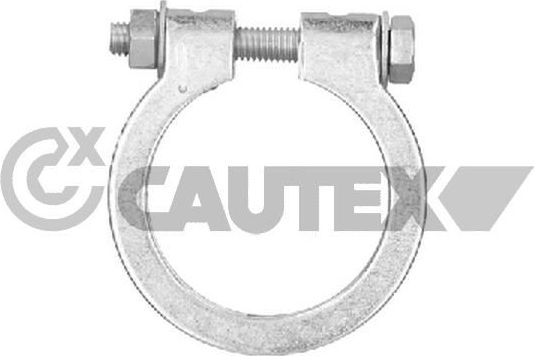Хомут глушителя Cautex (сталь) для Saab 900 I 1980-1990. Артикул 775740