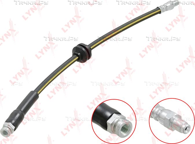 Тормозной шланг LYNXauto передний для Fiat Fiorino III 2007-2026. Артикул BL-3511